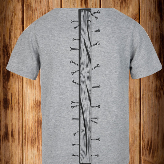Board and Nails as Spine T-shirt